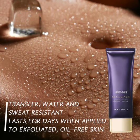 💜Sidste dag – Køb 1, få 1 gratis!💜✨Body Coverage Perfector – vandfast, let og fejlfri kropsmakeup