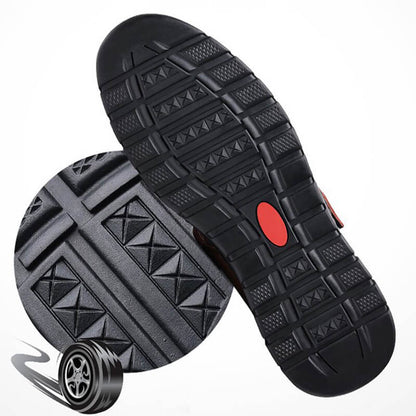 Trendy sandaler i perforeret pu-læder