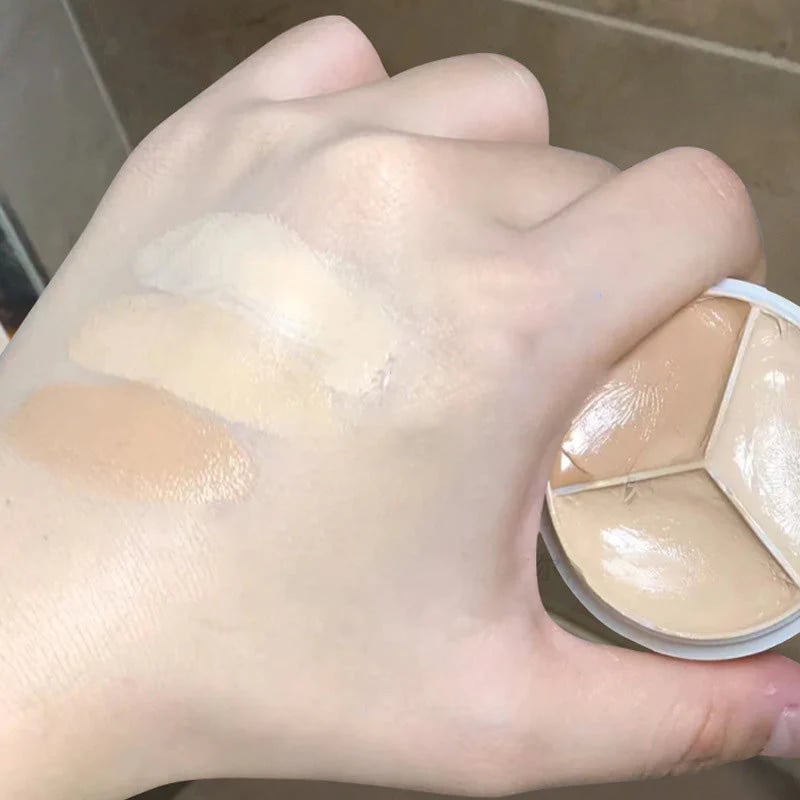 🎉Stort Udsalg med 60% Rabat💝3-i-1 Contouring og Brighten Concealer-Palet