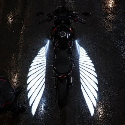 🏍️LED-projektorlamper i form af englevinger til motorcykler