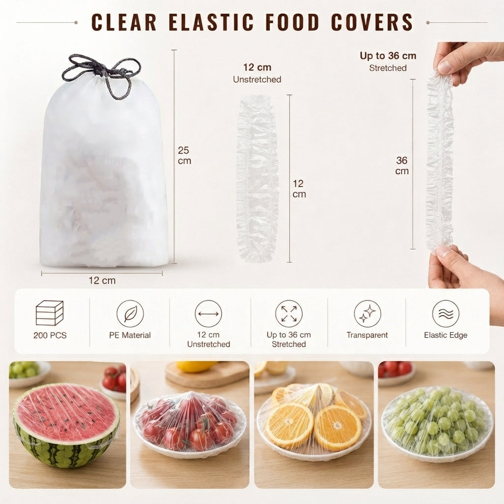 ✨ Glem den rodede plastfolie — dæk enhver skål til på få sekunder! 🍽️💚