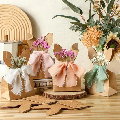 🔥🐇 Boho Bunny påske goodie bags (✨24 stk)