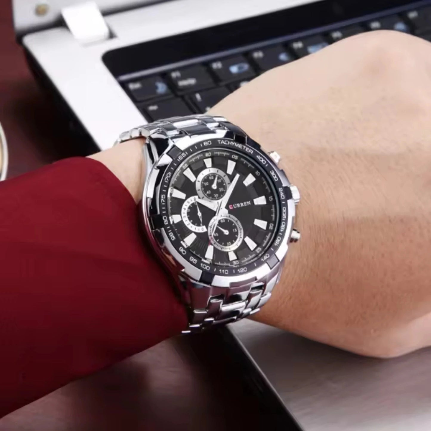 Vandtæt Kvartsur Til Mænd