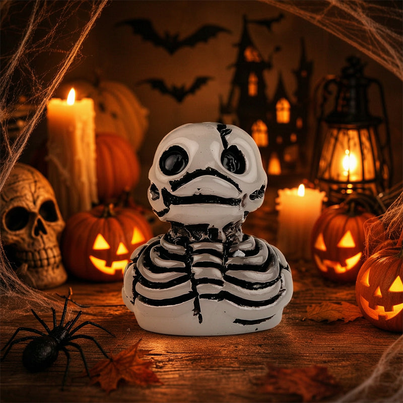 👻 Små Spooky Ænder – Søde Halloween-Miniaturer, der Lyser i Mørket 🎃