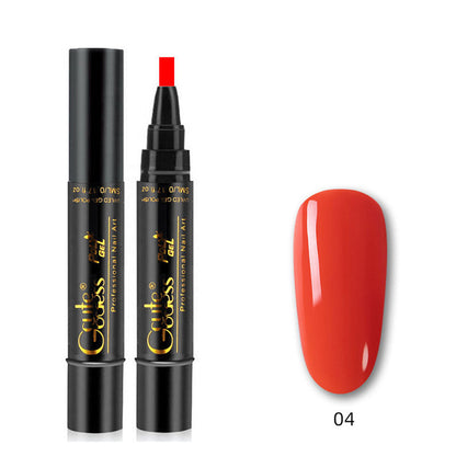 Et-trins lim Tre-i-én neglelakpen