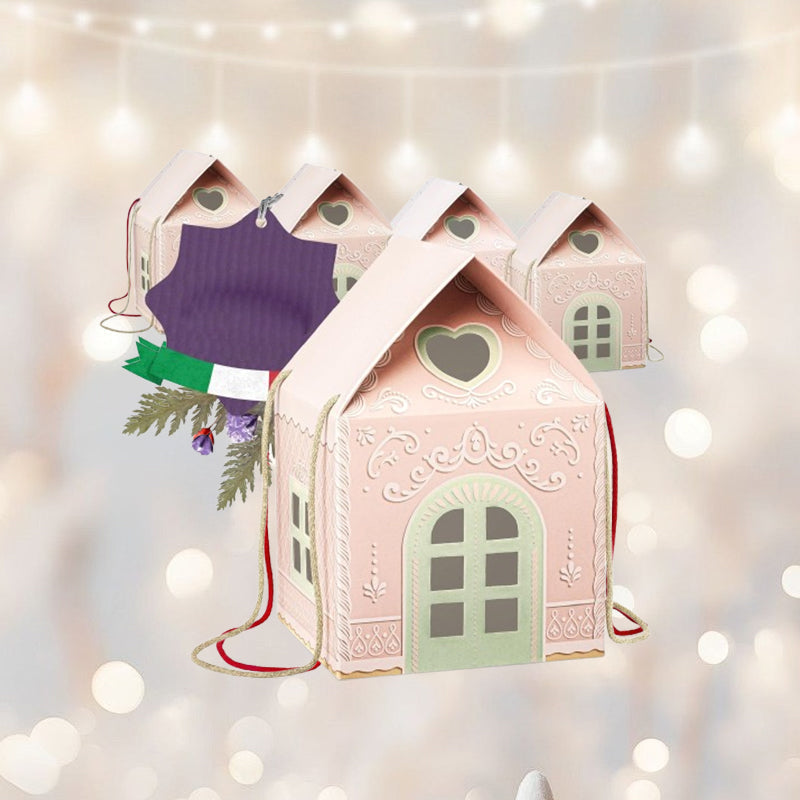 Gaveæske »Christmas Wonderland Cottage« | Hyggelig julegave