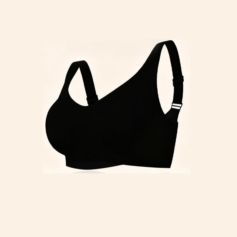 Sømløs Og Bøjlefri Sports-Bh I Stor Størrelse