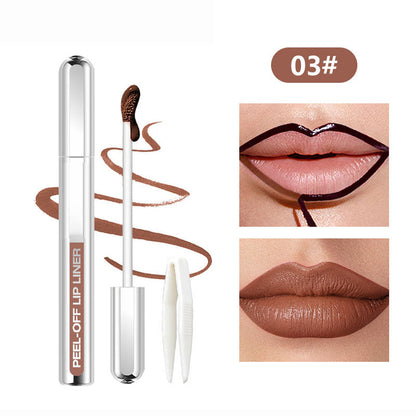 💋 Peel-Off Long-Lasting Lip Liner &Glos