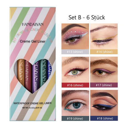 🔥🔥20 PCS farvet eyeliner blyant sæt