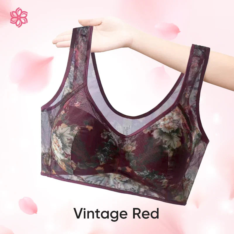 [Rich womenswear] - Ice Silk Lace Everyday Cooling Comfort BH