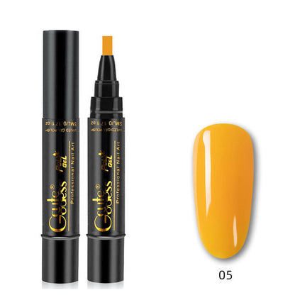 Et-trins lim Tre-i-én neglelakpen