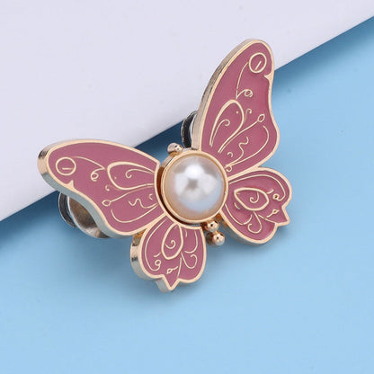 Perle sommerfugl taljespænde🦋(10 stk)