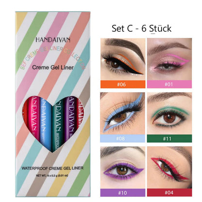 🔥🔥20 PCS farvet eyeliner blyant sæt