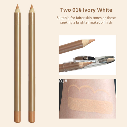 Multifunktionel silkeagtig vandfast concealer-blyant