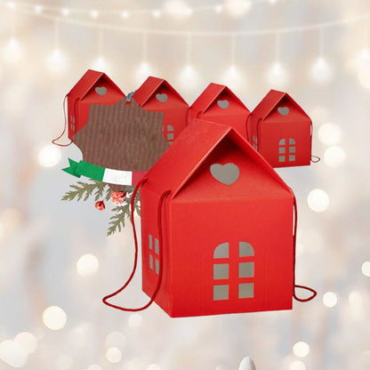 Gaveæske »Christmas Wonderland Cottage« | Hyggelig julegave