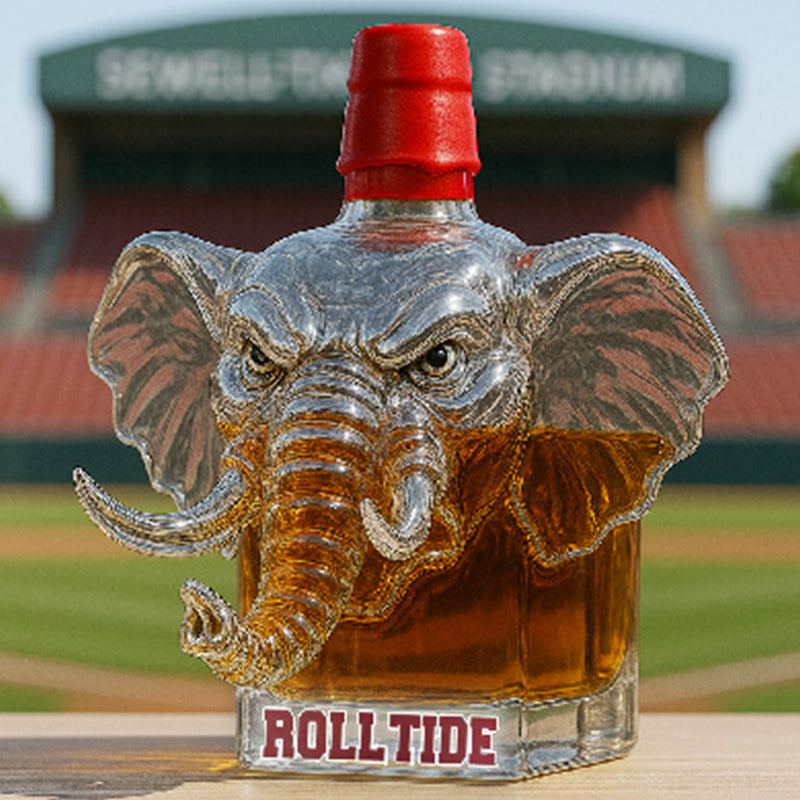 University of Alabama Crown Royal Whiskey-flaske