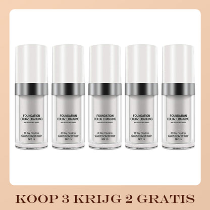 🔥52% rabat🛒Bedste farveskiftende foundation til moden hud🔥