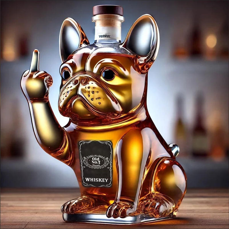 🥃Kreativt formet whiskyflask