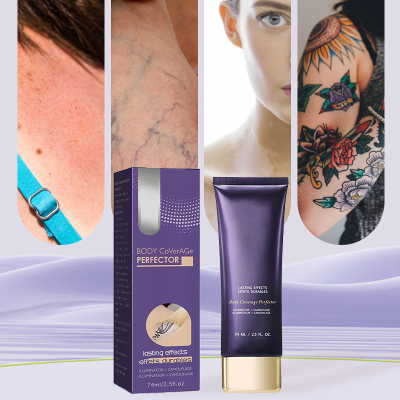 💜Sidste dag – Køb 1, få 1 gratis!💜✨Body Coverage Perfector – vandfast, let og fejlfri kropsmakeup