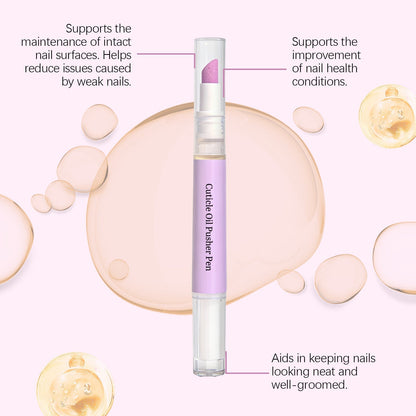 💅✨ Neglebåndsolie i penform – bærbar fugtighed til tørre neglebånd og skøre negle med lavendelduft! ✨🖊️