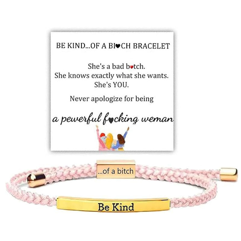 Flettet armbånd i rustfrit stå