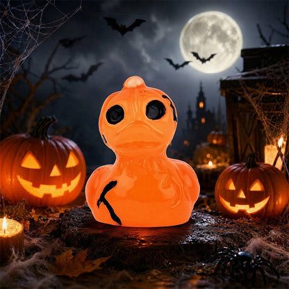 👻 Små Spooky Ænder – Søde Halloween-Miniaturer, der Lyser i Mørket 🎃