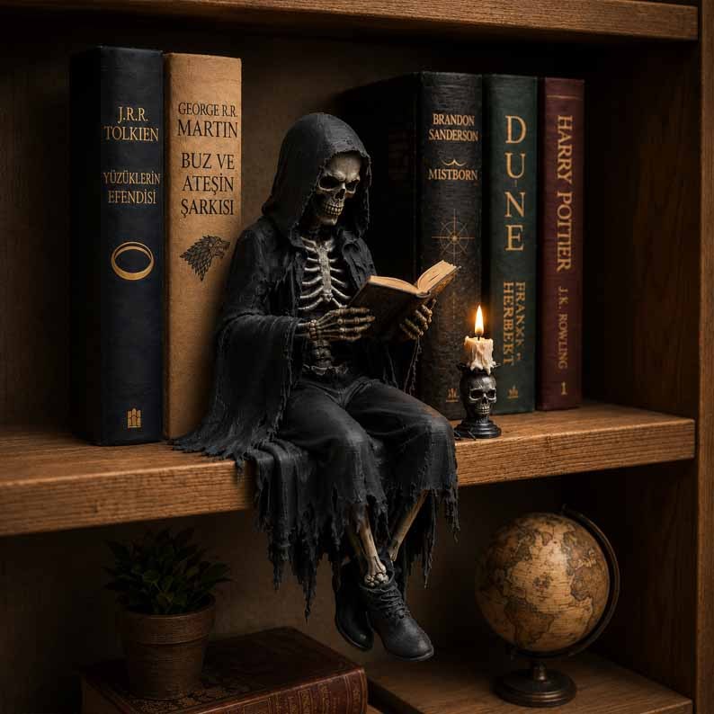 🎁Sidste dag med 49 % rabat – figur i gotisk mørk fantasy-sti