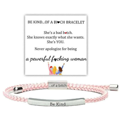 Flettet armbånd i rustfrit stå