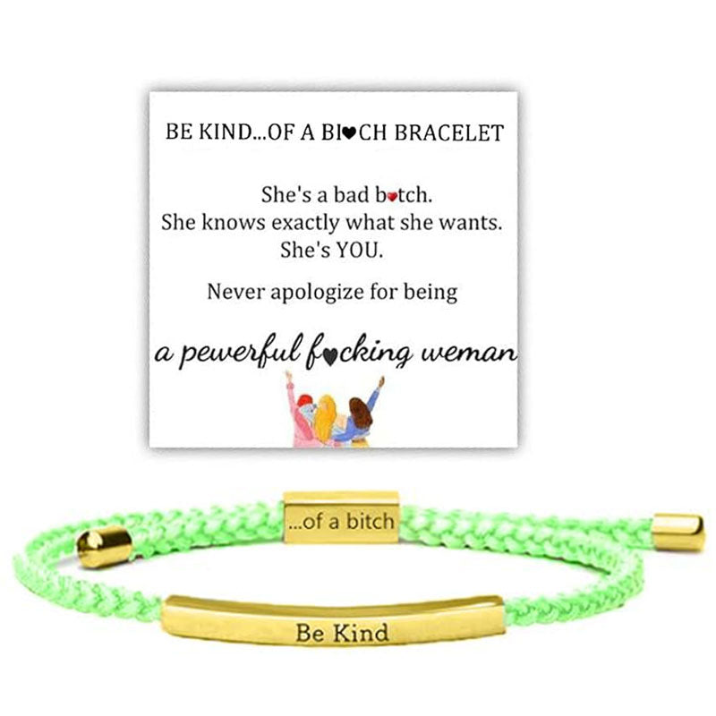 Flettet armbånd i rustfrit stå