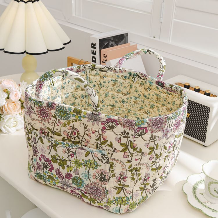 Hot Sale 45% OFF- Boho stof opbevaringskurv