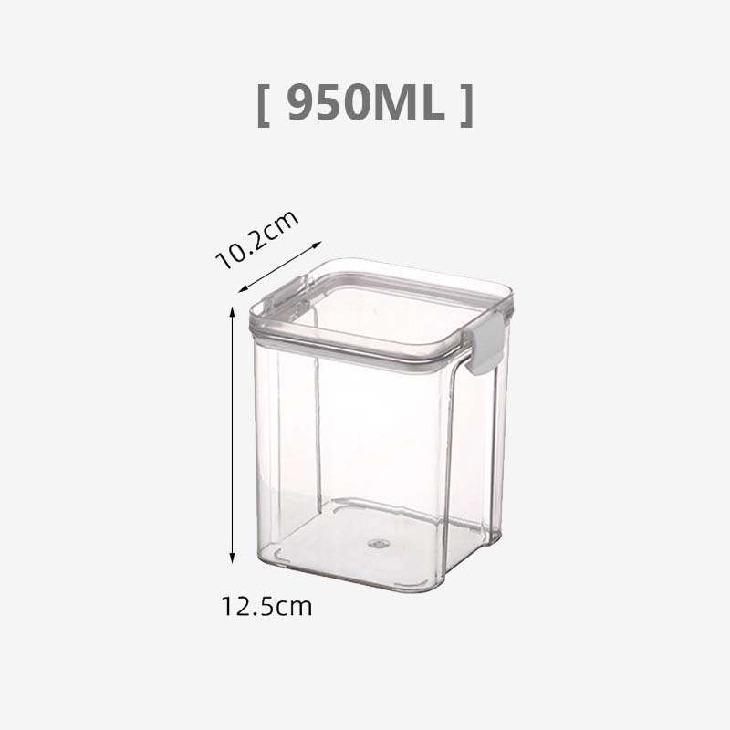 Bageopbevaringssæt Beholder Køkken 3/5 stk sæt