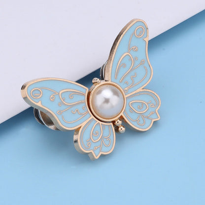 Perle sommerfugl taljespænde🦋(10 stk)
