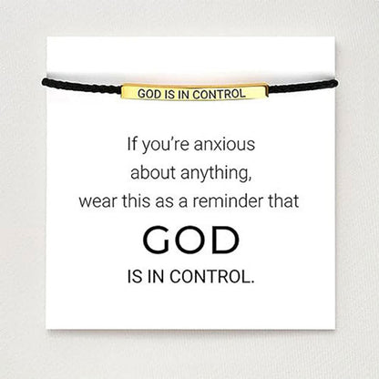 Flettet armbånd i rustfrit stå