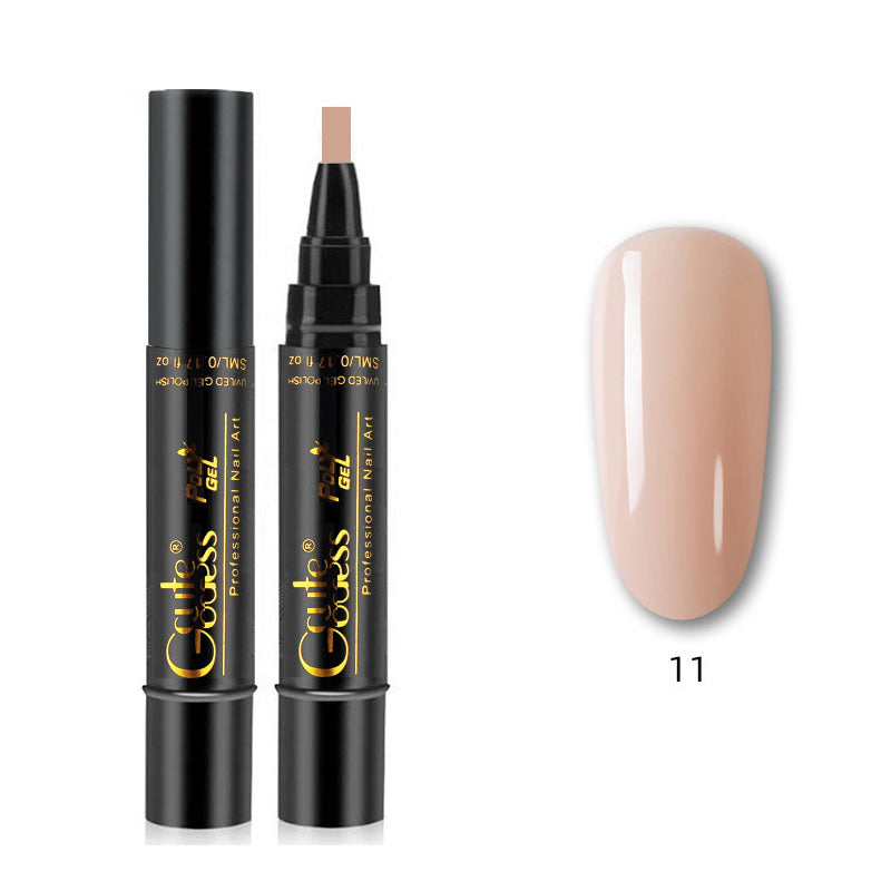 Et-trins lim Tre-i-én neglelakpen