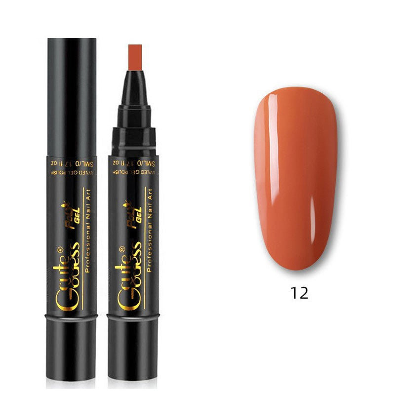 Et-trins lim Tre-i-én neglelakpen