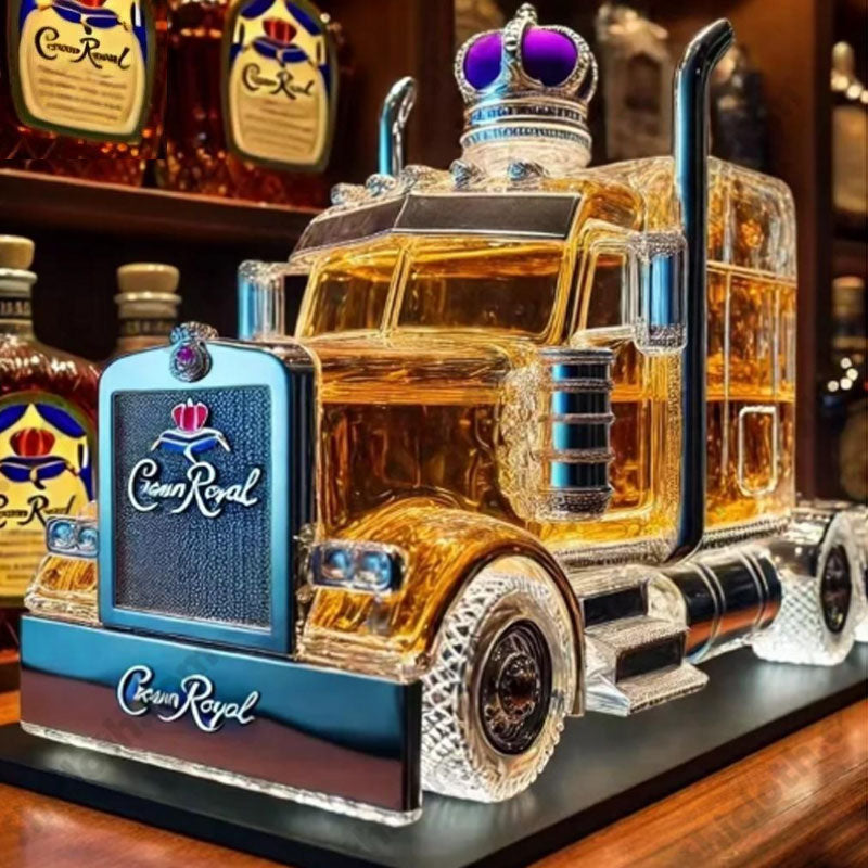 🥃Kreativt formet whiskyflask