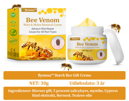 Stærk Bee Gift Creme–Hjælper med at behandle vedvarende vorter, hudvækster, hudlæsioner, infektioner, ardannelse og udglatte ujævn hud👨‍⚕️