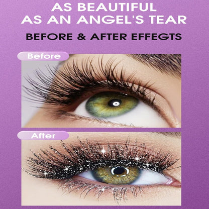 Glitrende krystalldiamantfarvet glittermascara