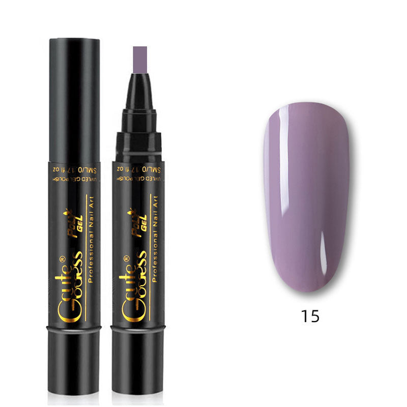 Et-trins lim Tre-i-én neglelakpen