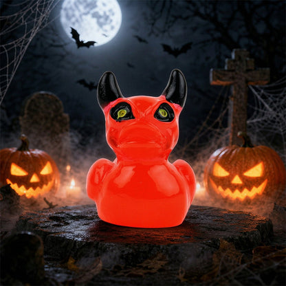 👻 Små Spooky Ænder – Søde Halloween-Miniaturer, der Lyser i Mørket 🎃