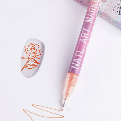 Professionelt neglelak-sæt med 12 farver