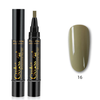 Et-trins lim Tre-i-én neglelakpen