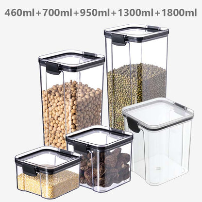 Bageopbevaringssæt Beholder Køkken 3/5 stk sæt