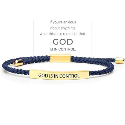 Flettet armbånd i rustfrit stå