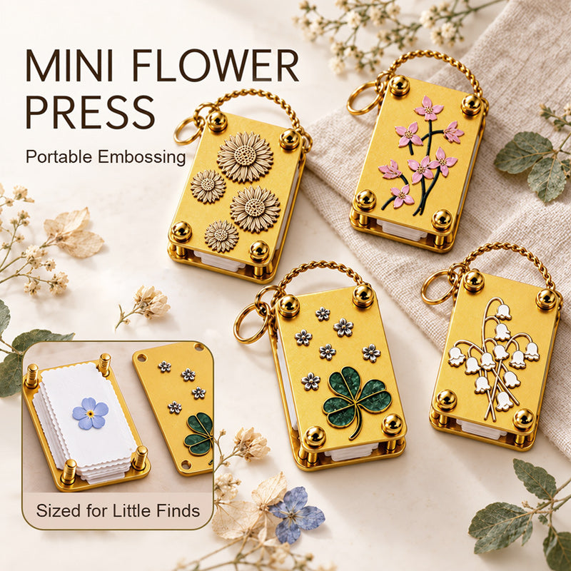 Mini-blomsterpresser