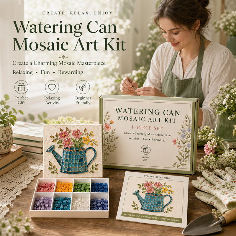 Mosaik-sæt med vandkande