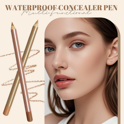 Multifunktionel silkeagtig vandfast concealer-blyant