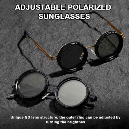 Justerbare polariserede solbrille