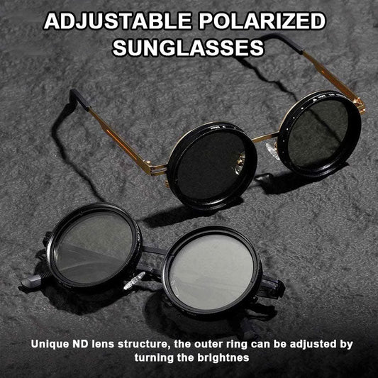 Justerbare polariserede solbrille