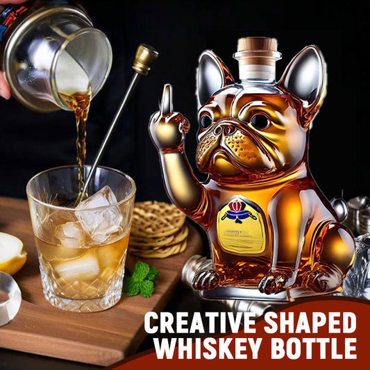 🥃Kreativt formet whiskyflask